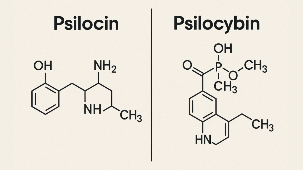 Psilocin and Psilocybin bonds
