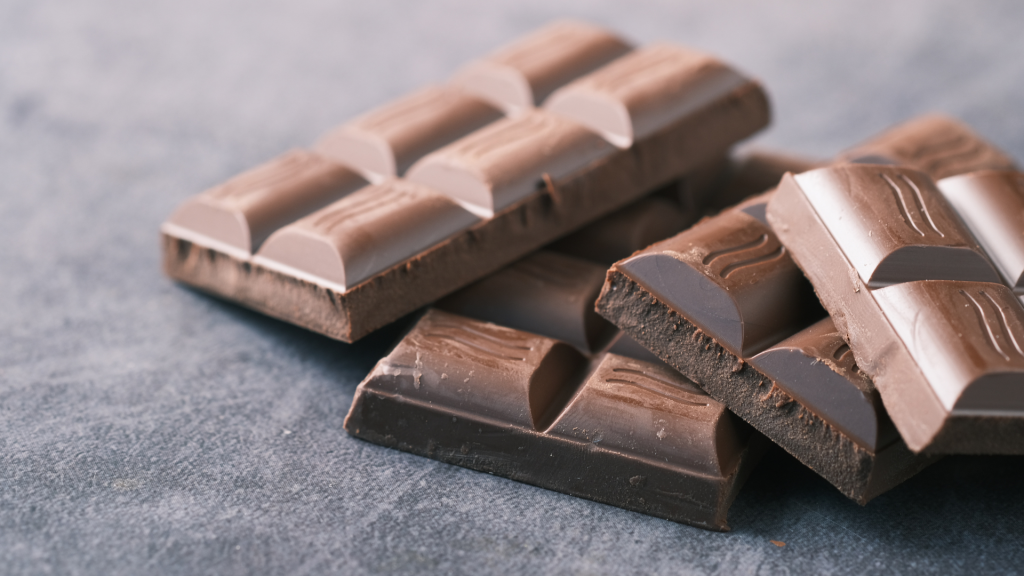 shroom chocolate on a table